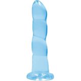 7'' / 17cm Non Realistic Dildo Suction Cup - Blue