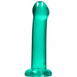 6.7'' / 17cm Non Realistic Dildo Suction Cup - Turquoise