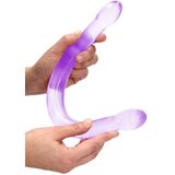 Dubbele Dildo Niet Realistisch 42 cm - Paars