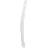 Dubbele Dildo Niet Realistisch 42 cm - Transparant