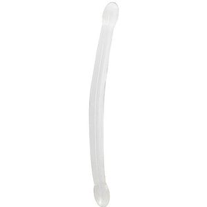 Dubbele Dildo Niet Realistisch 42 cm - Transparant