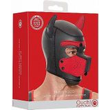 Shots - Ouch! Neopreen Puppy Masker black,red