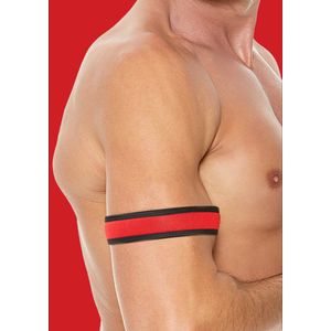Shots - Ouch! Neopreen Armbanden black,red
