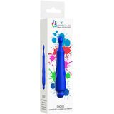 Dido - ABS Bullet With Sleeve - 10-Speeds - Royal Blue