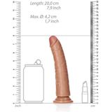 Dildo without Balls with Suction Cup - 7''/ 18 cm