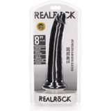 Dildo Without Balls With Suction Cup - 8''/ 20,5 cm  - Black
