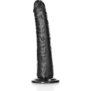 Dildo Without Balls With Suction Cup - 8''/ 20,5 cm  - Black