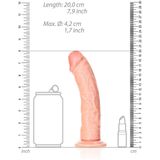 Dildo without Balls with Suction Cup - 7''/ 18 cm