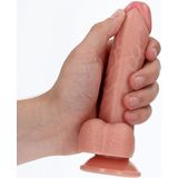 Dildo With Balls And Suction Cup - 6''/ 15,5 cm