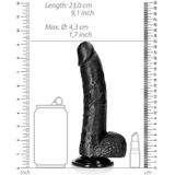 Dildo With Balls And Suction Cup - 8''/ 20,5 cm