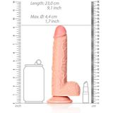 Dildo With Balls And Suction Cup - 8''/ 20,5 cm