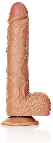 Dildo With Balls And Suction Cup - 10''/ 25,5 cm