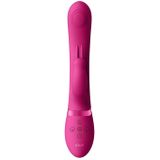 Vive may - luxe oplaadbare vibrator met pulsatie - roze