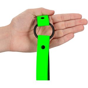 O-Ring Gag - Glow in the Dark - Neon Green/Black