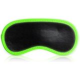 Eye Mask - Glow in the Dark - Neon Green/Black