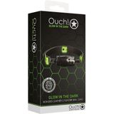 Shots - Ouch! Cilinder Gag Neon Green/Black