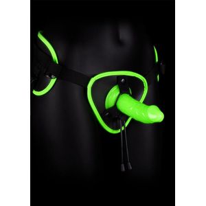 Shots - Ouch! Strap-On Harnas neon green/black