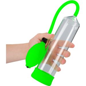 Classic Penis Pump - Glow In The Dark - Neon Green