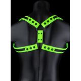 Sling Harness - Glow in the Dark - Neon Green/Black - L/XL