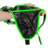 Buckle Jock Strap - GitD - Neon Green/Black - L/XL