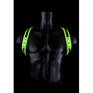 Sling Harness - GitD - Neon Green/Black - S/M