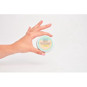Blokzeep - Deodorant Crème - Tea Tree - Aluminiumvrij - Natuurlijke Ingrediënten