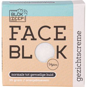 Blokzeep Face Blok Gezichtscreme Bar - Normaal tot gevoelige huid