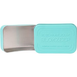 Blokzeep - Blikje Aluminium - Scheerzeep - Geschikt voor Body Blok