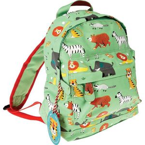 Rex London - Mini Rugtas - Peuter Rugzak - Backpack - Animal Park - 28x21x10cm - 5ltr