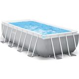 Intex rechthoekig Prism Frame Pool 488x244x107 cm met filterpomp en accessoires 26792GN