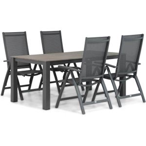 Presto Vasto/Valley 180 cm dining tuinset 5-delig