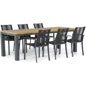 Santika Annisa/Veneto 230 cm dining tuinset 7-delig