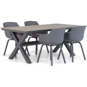 Lifestyle Salina/Forest 180 cm dining tuinset 5-delig