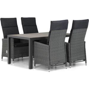 Garden Collections Madera/Young 155 cm dining tuinset 5-delig