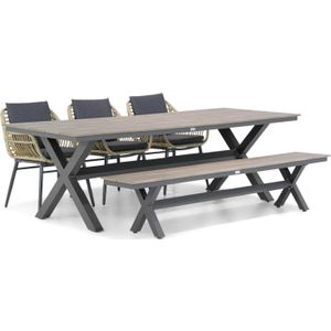 Coco Leonardo/Forest 240 cm dining tuinset 5-delig