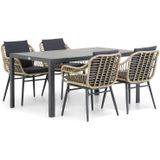 Coco Leonardo/Varano 160 cm dining tuinset 5-delig