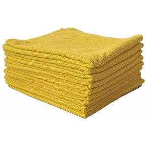 Microvezeldoekjes - 10 pack - Autodoek - Poetsdoek - huishoudelijk 40x40cm - Kwaliteit