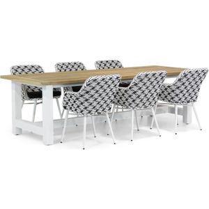 Lifestyle Crossway/Los Angeles 260 cm dining tuinset 7-delig