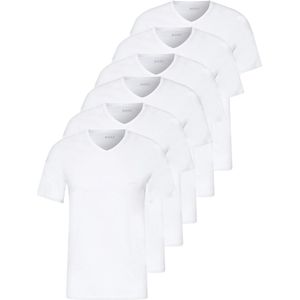 Hugo Boss - T-shirt - Katoen - Korte Mouw - Regular Fit - Wit/Zwart