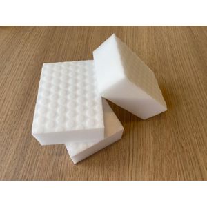 Wonderspons - Melamine Spons - 15-pack - Extra Sterk - 100x60x20mm