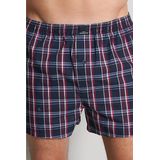 Gotzburg - Boxers Clubhouse - 6-pack - Blauw - Geweven Boxershorts