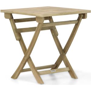 Garden Collections Derby inklapbare dining tuintafel 70 x 70 cm