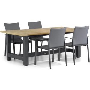 Lifestyle Garden Furniture Rome/San Francisco 200 cm dining tuinset 5-delig