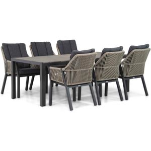 Lifestyle Garden Furniture Verona/Young 217 cm dining tuinset 7-delig