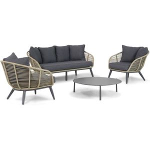 Coco Leonardo/Pacific 100 stoel-bank loungeset 4-delig