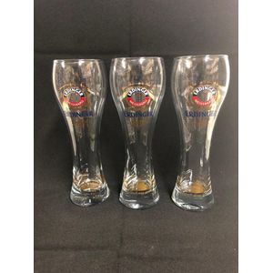 Erdinger bierglazen Set 3x50cl bier glas glazen bierglas weizen weiss weissbier witbier