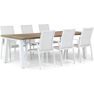 Lifestyle Garden Furniture Ultimate/Glasgow 240 cm dining tuinset 7-delig