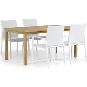 Lifestyle Garden Furniture Rome/Weston 160 cm dining tuinset 5-delig