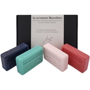 Zeep brievenbuscadeau: Vetiver, Princesse, I love you, Belle de Nuit - cadeau - kerst - sinterklaas - brievenbus cadeau