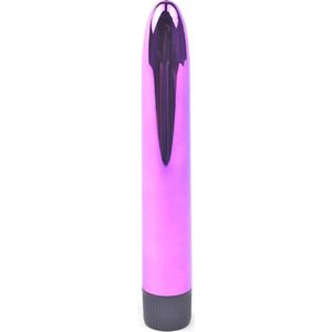 Classic Vibrator Metallic Paars - Klassieke vormgeving - Vibrator voor vrouwen - Stimulerend voor clitoris - Spannend voor koppels - Sex speeltjes - Sex toys - Erotiek - Sexspelletjes voor mannen en vrouwen – Seksspeeltjes - Stimulator